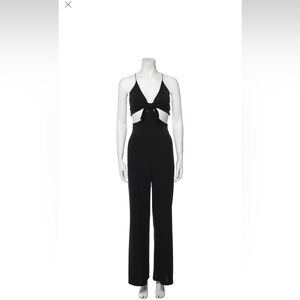 NWT Alice + Olivia V-Neck Jumpsuit/Size Large/10